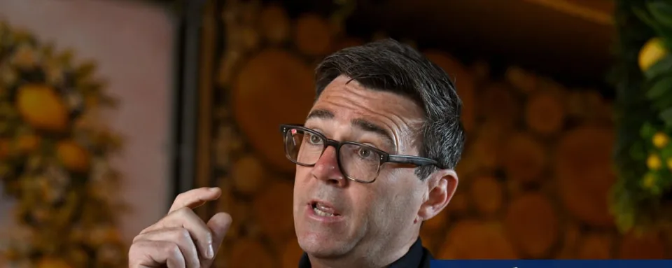 Andy Burnham Considers Public Control for Water and Energy