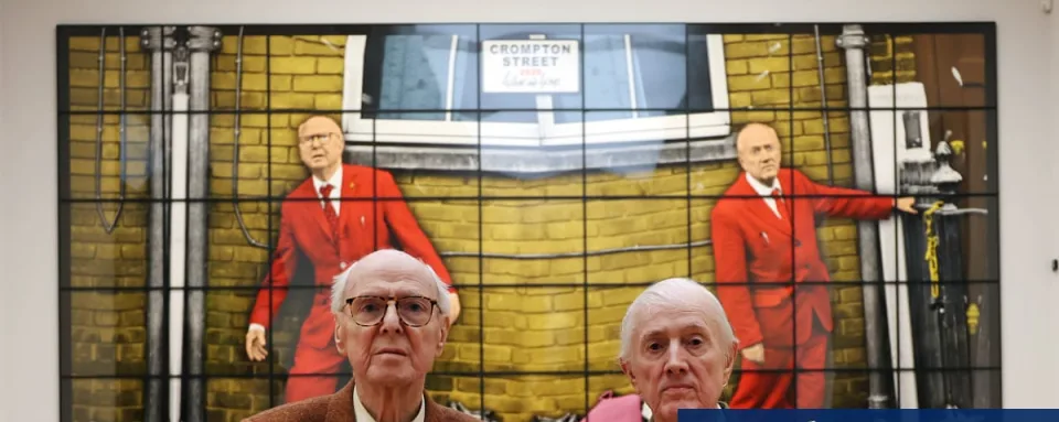 Gilbert & George Collaborate with Street Artist Endless for New Exhibition