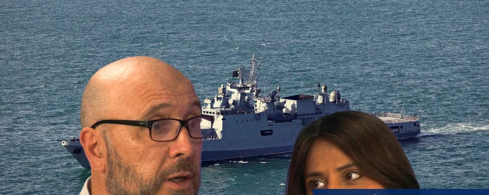 Russian Warship Fires Warning Shots Near British Yacht