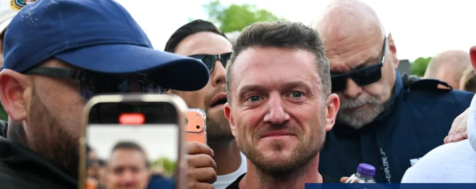 Tommy Robinson Detained at Heathrow Under Counter-Terrorism Laws